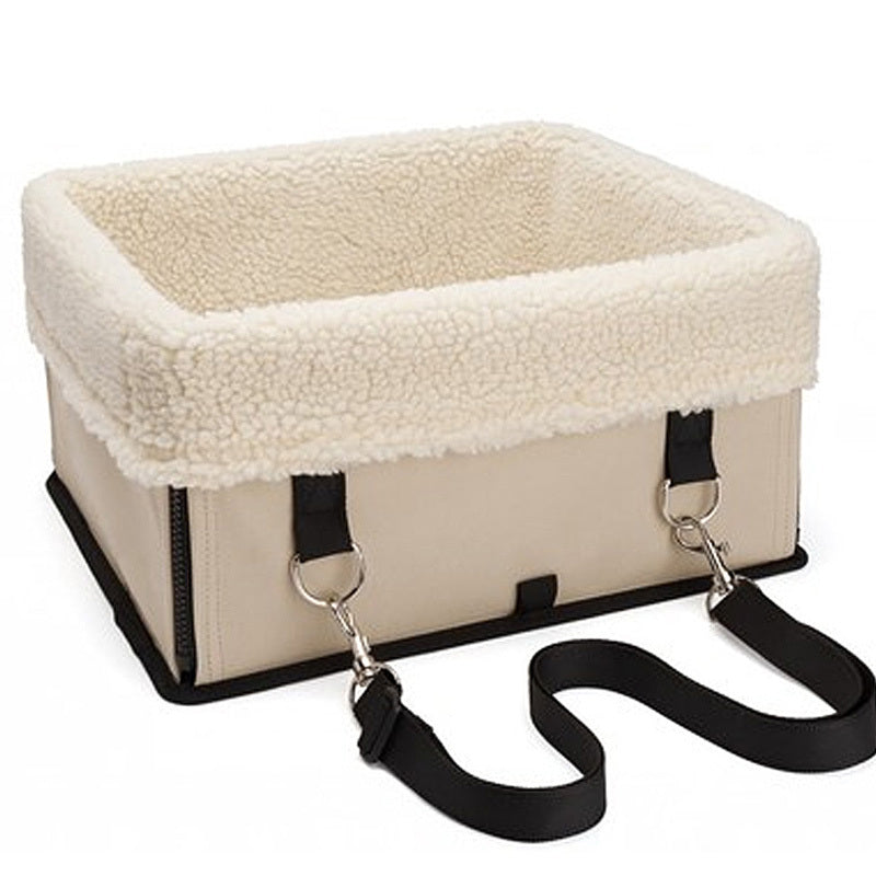 Double layer thickened dog pad for car