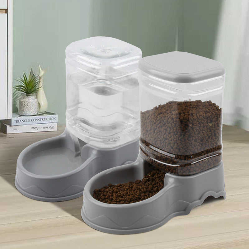 Dispenser Cat Food Bowl Pet Waterer