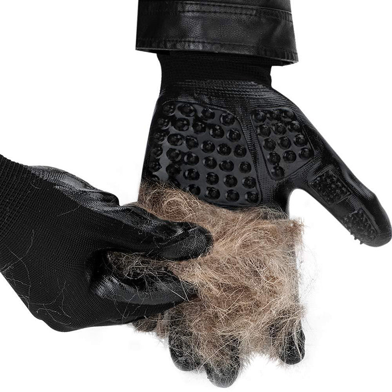 Pet Hair Grooming Glove Soft Rubber