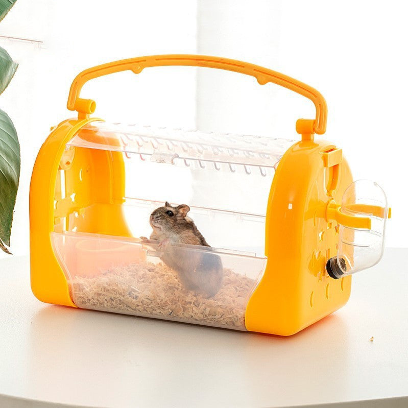 Portable Transparent Bag Hamster Cage