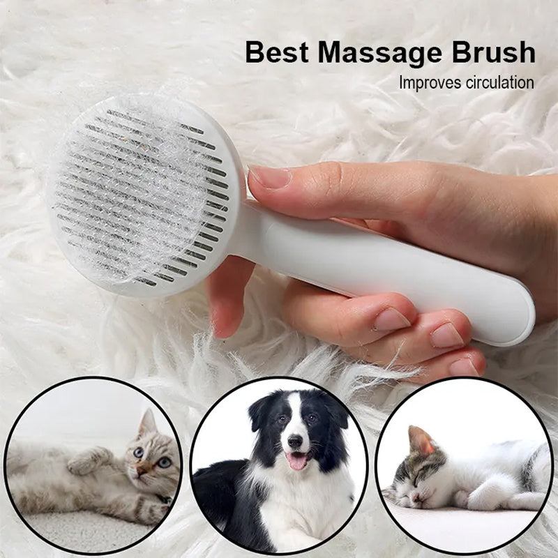 Self Cleaning Slicker Brushes For Dogs