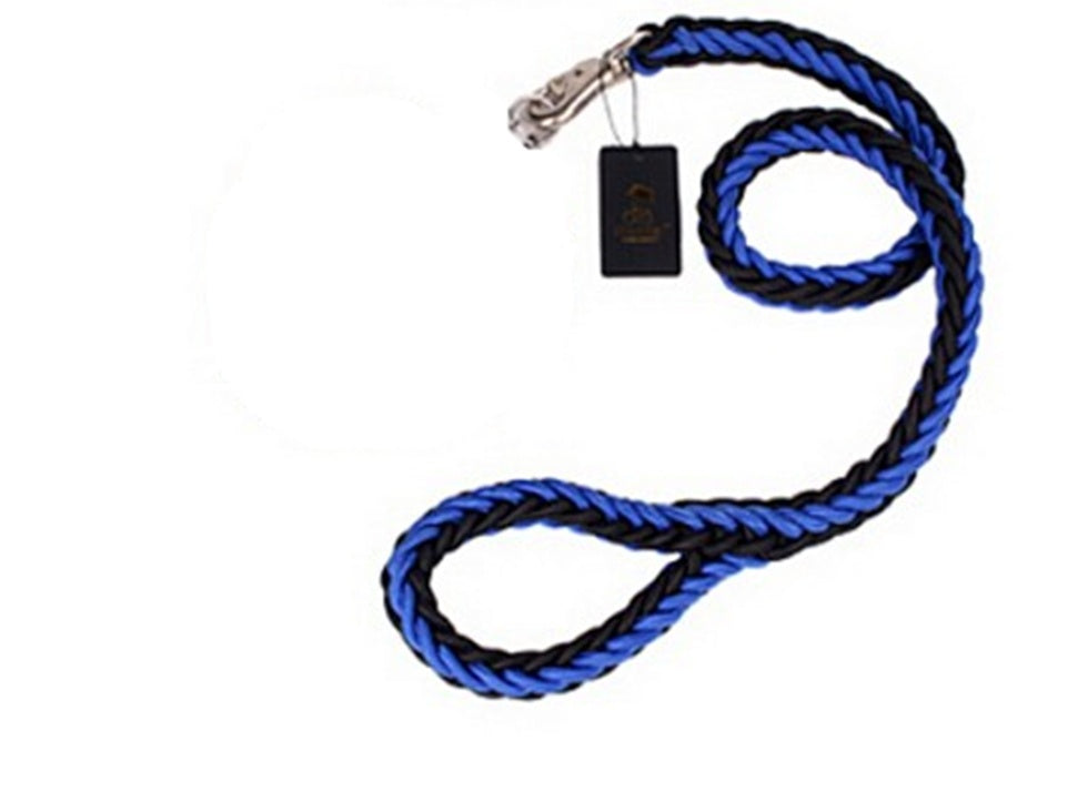 Eight-strand braided golden dog leash