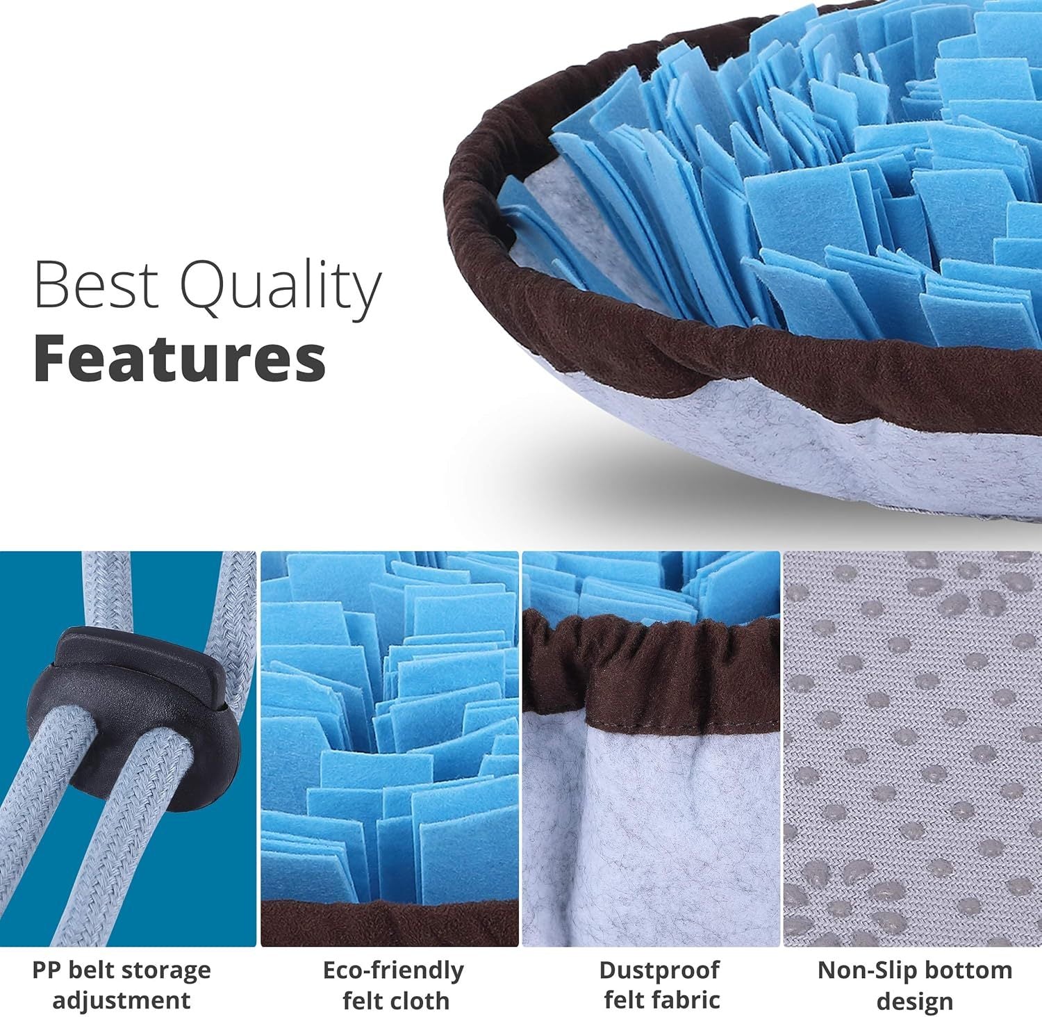 Adjustable Snuffle Mat For Dogs