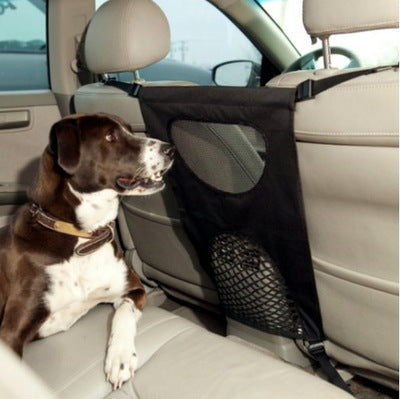 Pet Car rear seat pet guardrail