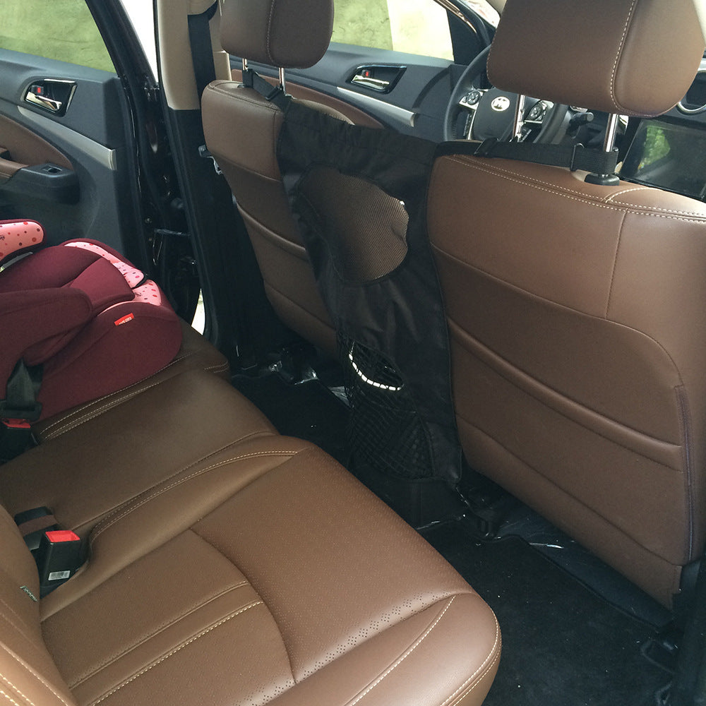 Pet Car rear seat pet guardrail