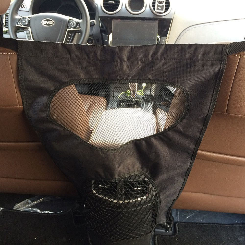 Pet Car rear seat pet guardrail