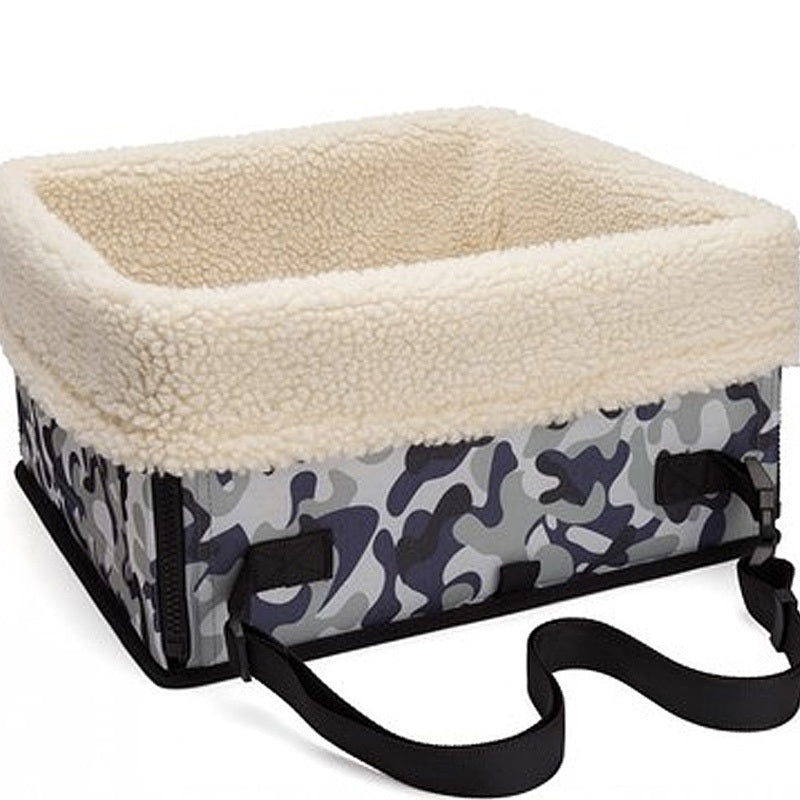 Double layer thickened dog pad for car