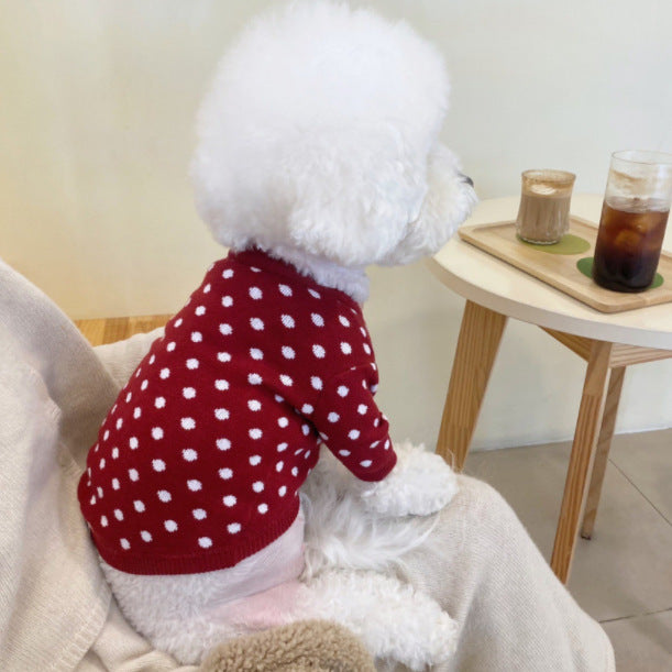 Pet Knitting Sweater Bomei