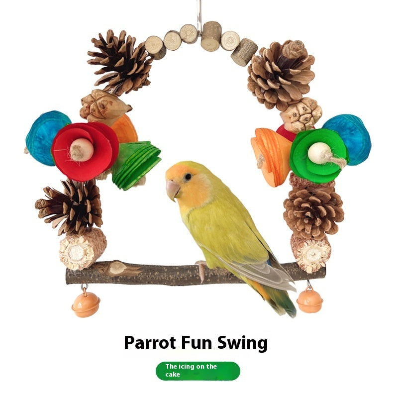 Parrot Swing Pine Nut Stand Rod
