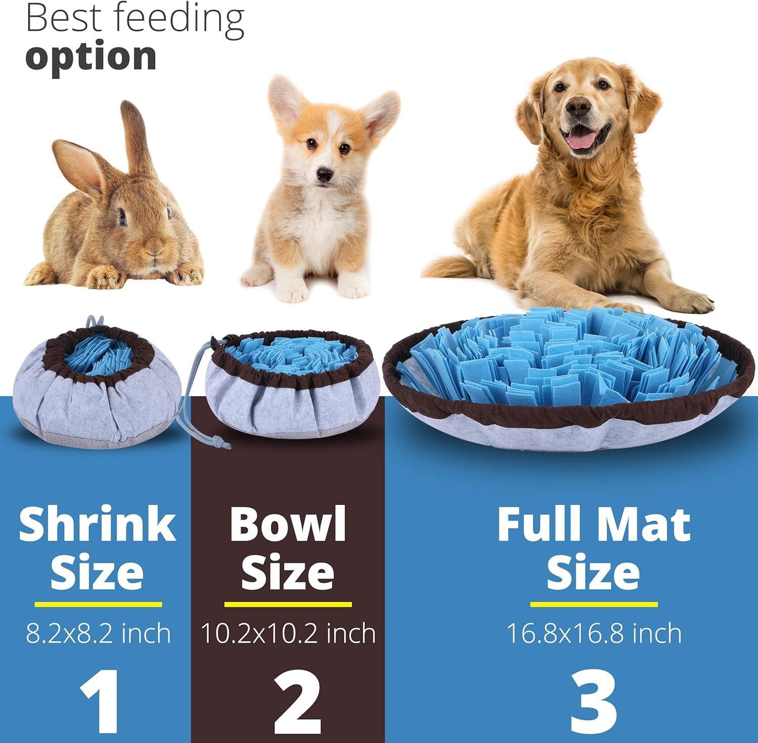 Adjustable Snuffle Mat For Dogs