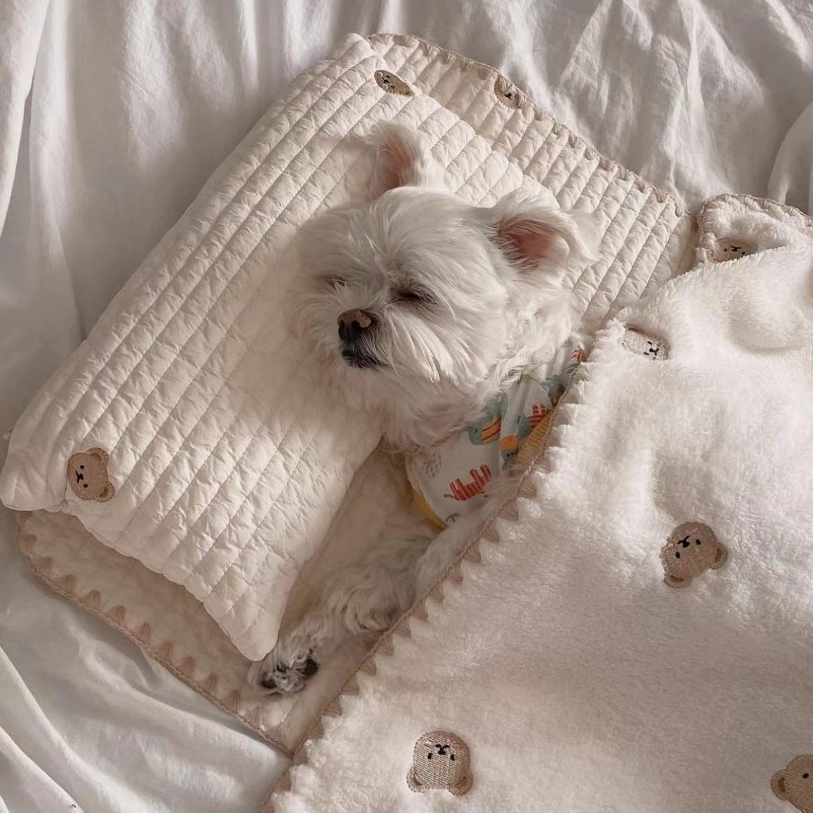 Fashion Square Mat Washable Dog Bed