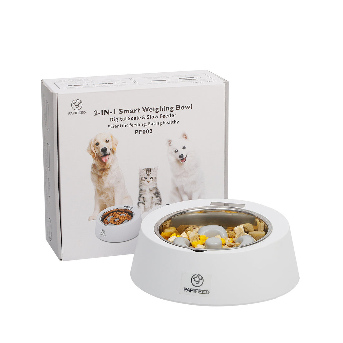 Smart Weighing Dog Slow Feeder