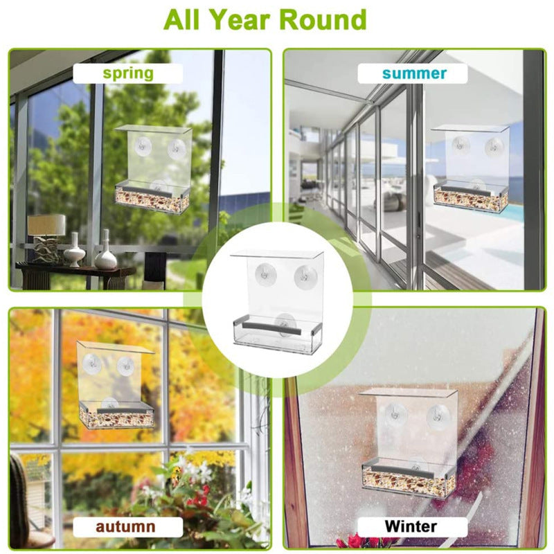 Pet Bird Cage Outdoor Hummingbird Feeder