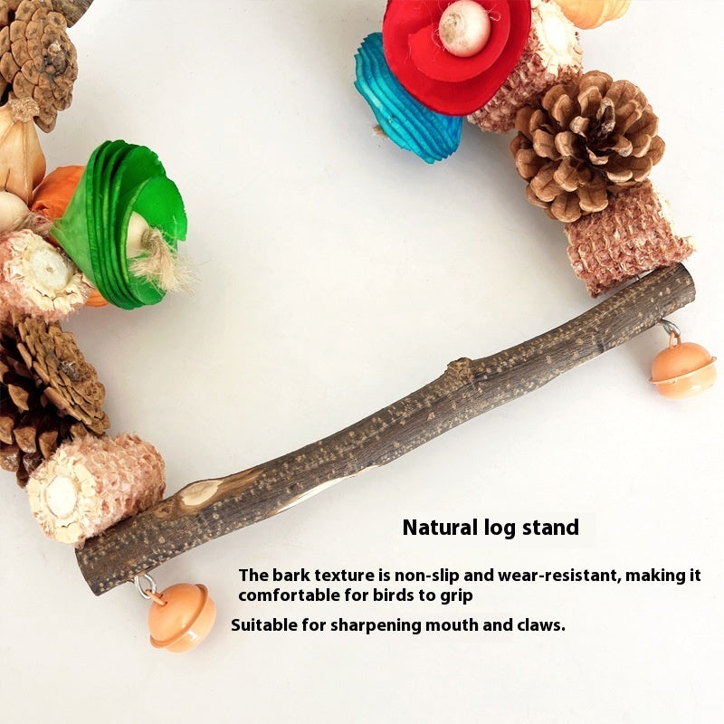 Parrot Swing Pine Nut Stand Rod