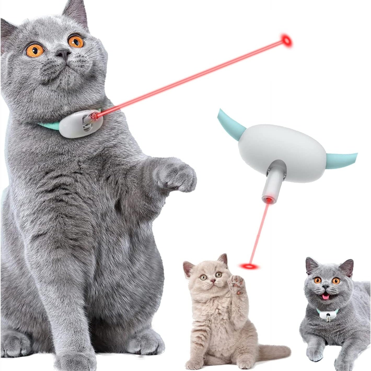 Automatic Cat Smart Laser Teasing Toys