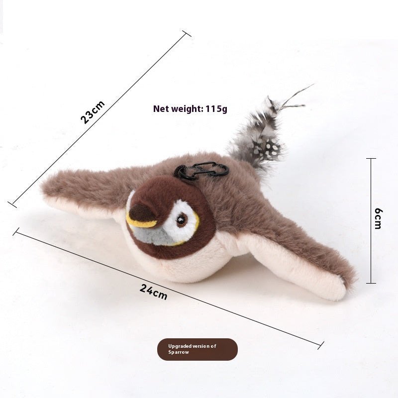 Automatic Flapping Bird Cat Toy