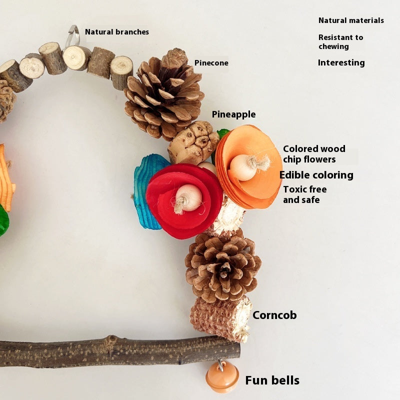 Parrot Swing Pine Nut Stand Rod