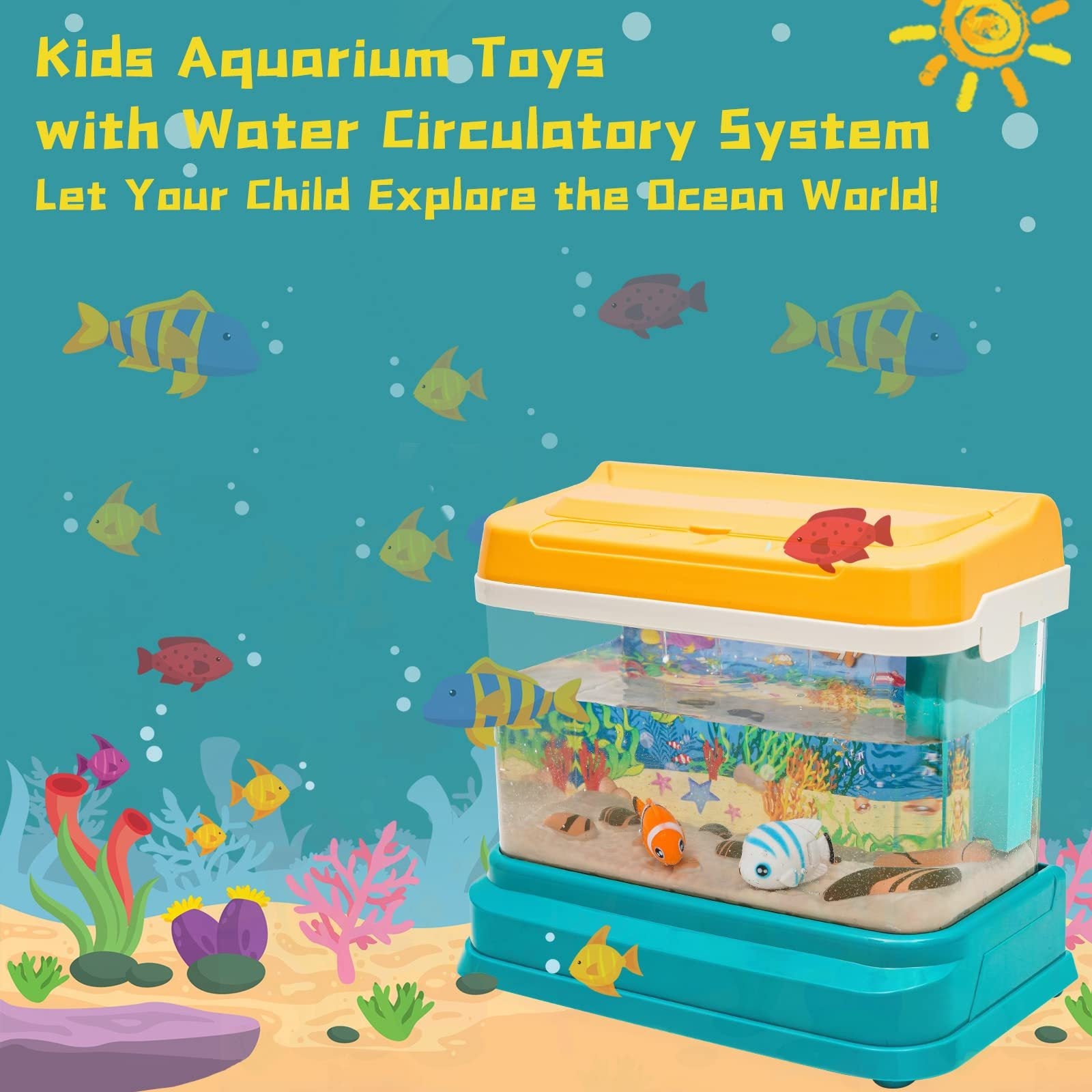 Simulation Aquarium Magnetic Toy